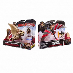 Набор из серии «Dragons» -  Большой дракон и всадник (Spin Master, 66601)